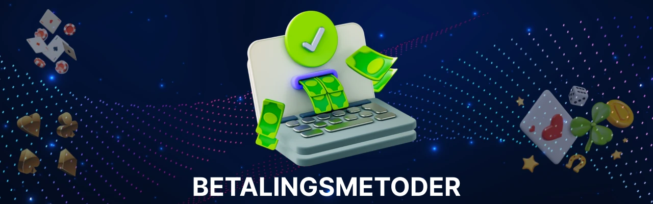 Betalingsmetoder hos unibet