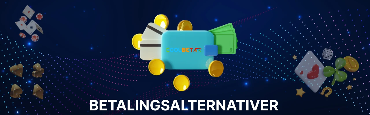 Coolbet betalingsalternativer