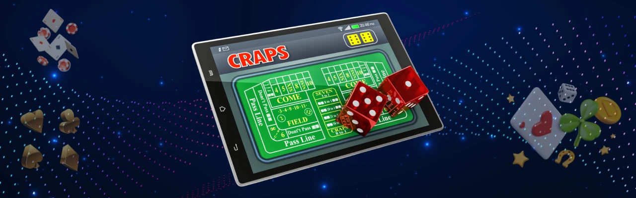 Nettsteder for å spille craps på nett