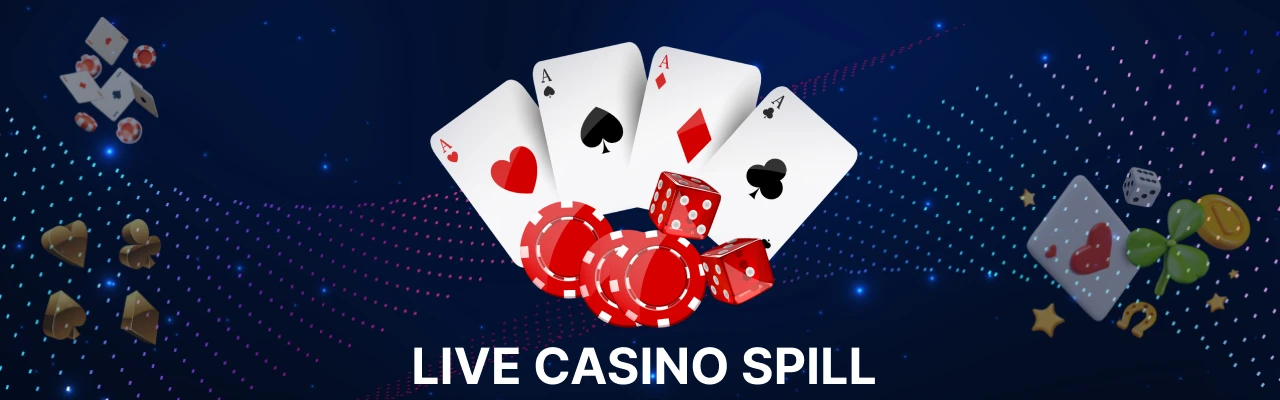 Norgesautomaten live casino spill