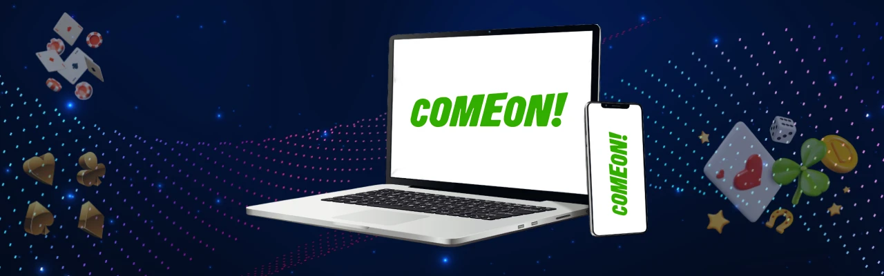 Mobil app og mobilside for comeon casino