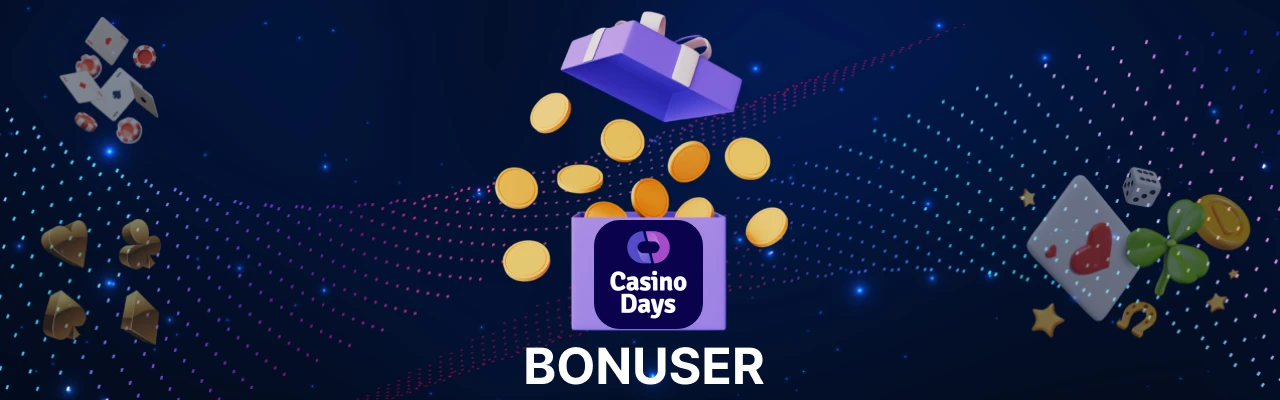Casino days bonuser