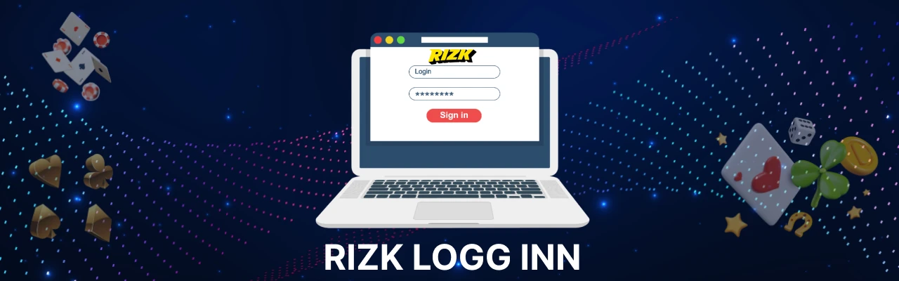 Rizk logg inn i norge