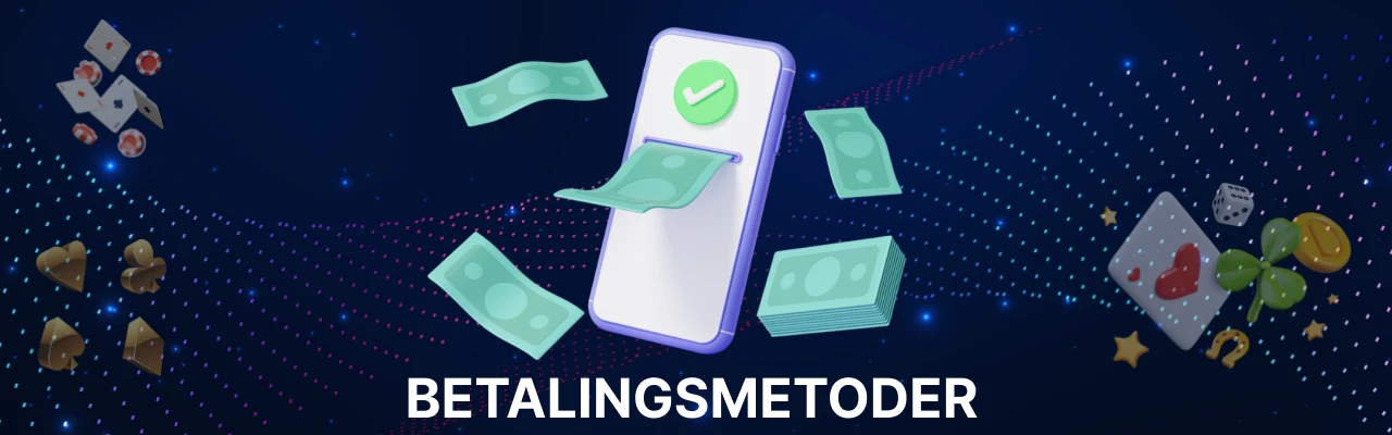 Betalingsmetoder hos total casino