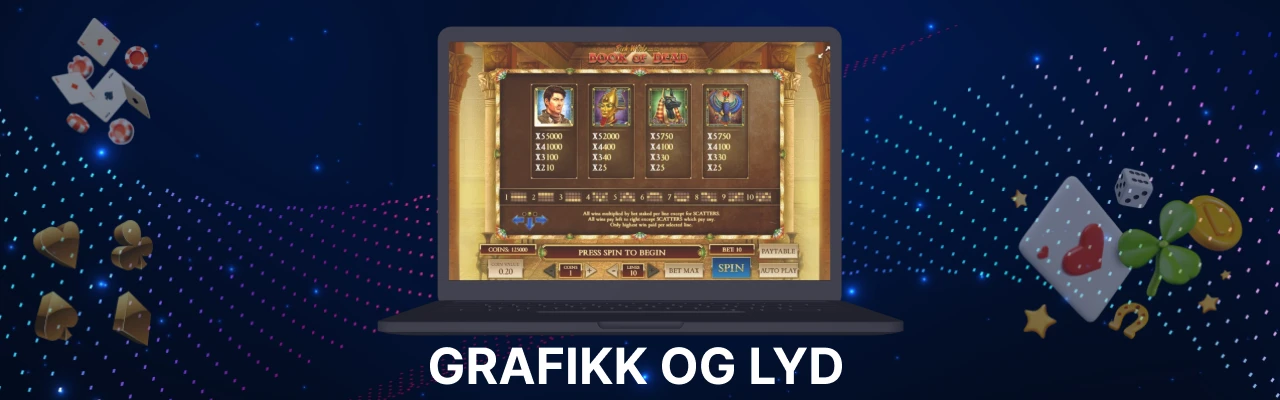 Book of dead spilleautomat i norge