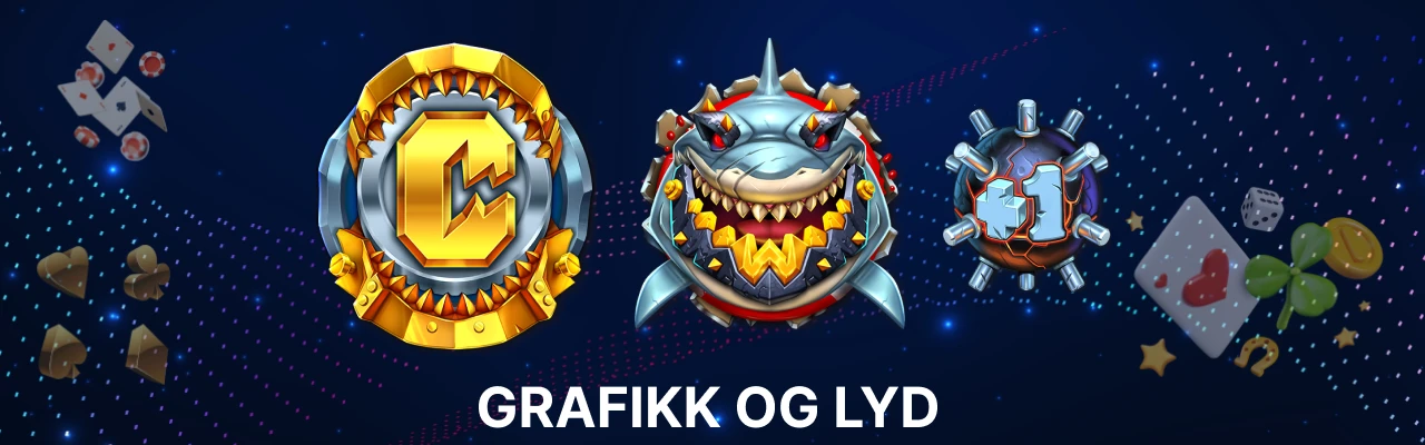 Grafikk og lyd i razor returns
