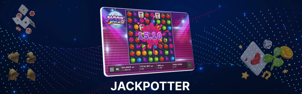 Spilleautomaten jammin jars jackpotter