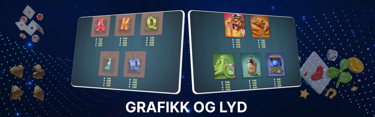 Spilleautomaten net gains grafikk og lyd