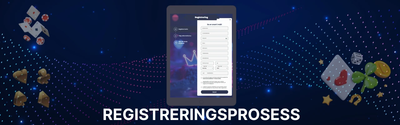 Lilibet registreringsprosess