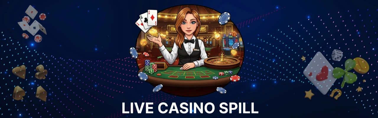 Live casino spille